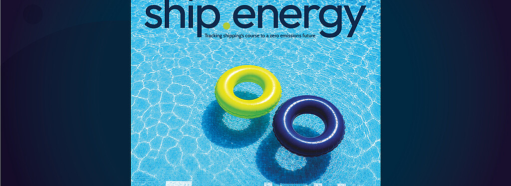 Cover ship energy magazine